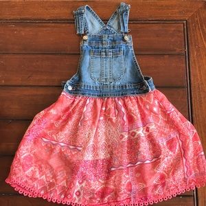 Pink and Denim Jumper